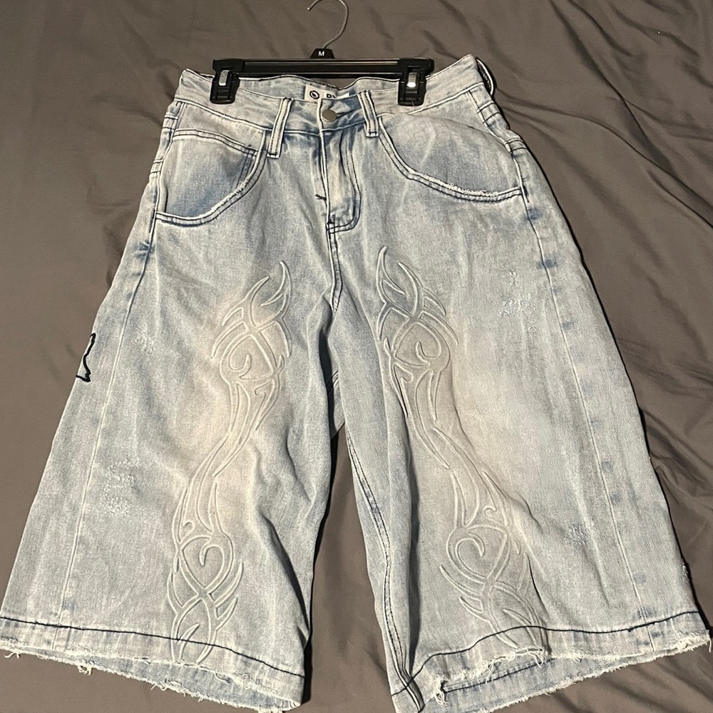 Source Unknown Light Blue Jean Shorts